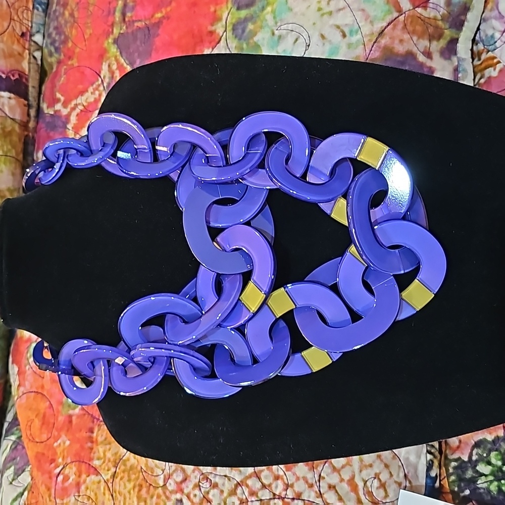 Double Resin Necklace